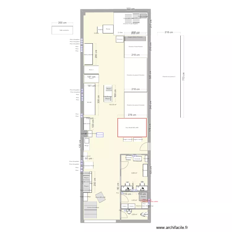 Montreuil 120m2 Werner - 2. Plan de 