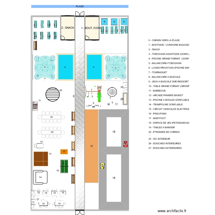 youpi_20_30. Plan de 6 pièces et 154 m2