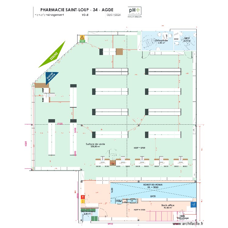SAINT LOUP 4 DOMES. Plan de 0 pièce et 0 m2