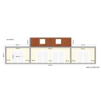 projet des graviers vue de face