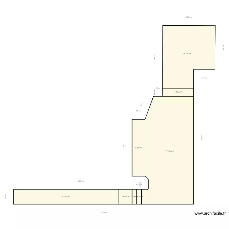 Boyer Julien Saint Jean Lasseiles. Plan de 