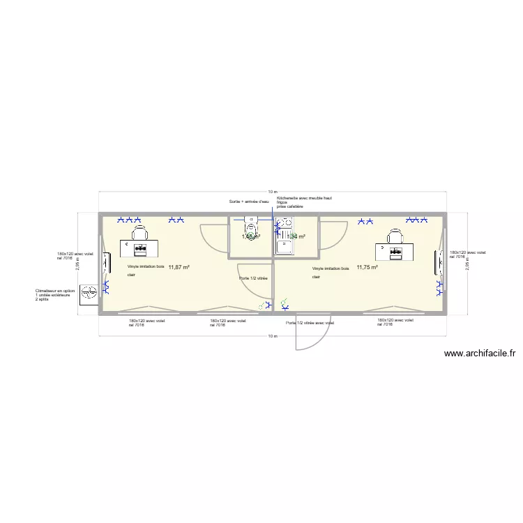 Brussels Motors 12x3. Plan de 4  et 27 m²