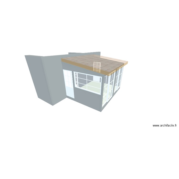 Véranda Christophe. Plan de 0 pièce et 0 m2