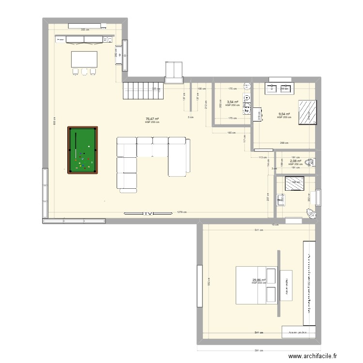MAISON. Plan de 0 pièce et 0 m2