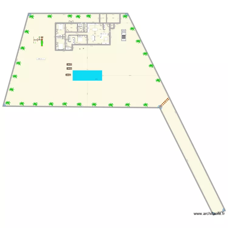 VILLA Brizzi - Guedj. Plan de 10 et 1579 m² VILLA Brizzi - Guedj. Plan de 10 et 1579 m²