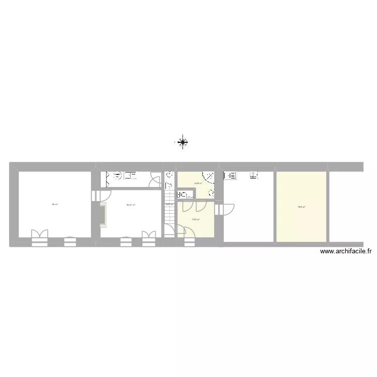 lamothe plan initial cotes justes. Plan de 7 et 80 m² lamothe plan initial cotes justes. Plan de 7 et 80 m²