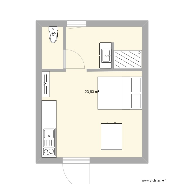 airbnb. Plan de 0 pièce et 0 m2
