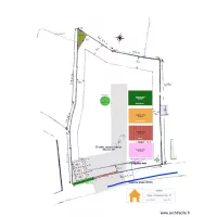 Asphalte &agrave; Refaire Pernik Plan