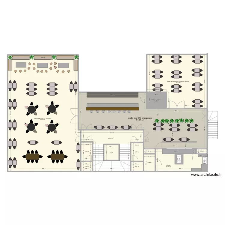 ROOF TOP BRIGNAIS. Plan de 