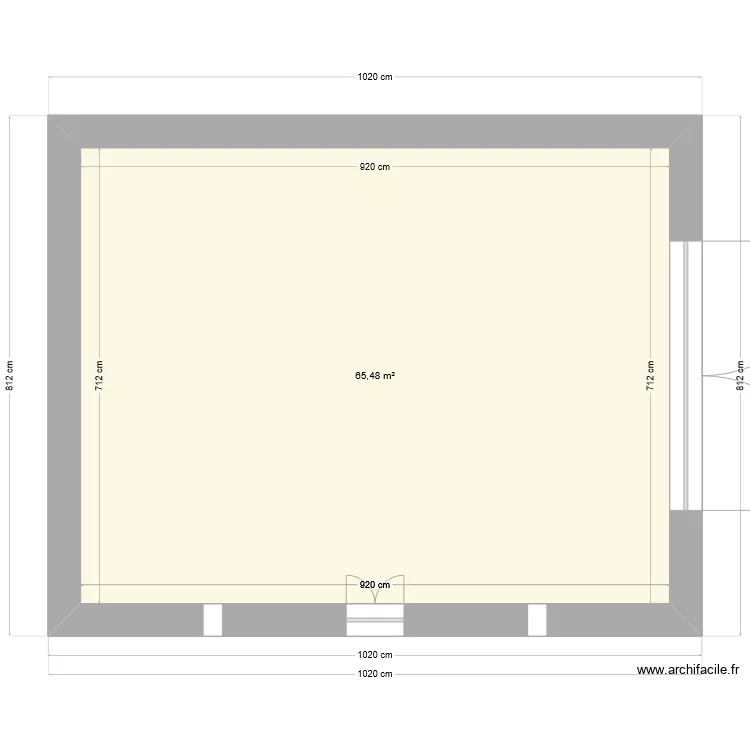 grange olemps . Plan de 