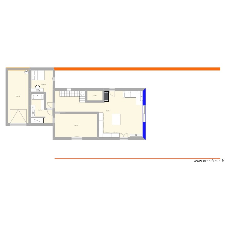 maison 3. Plan de 0 pièce et 0 m2