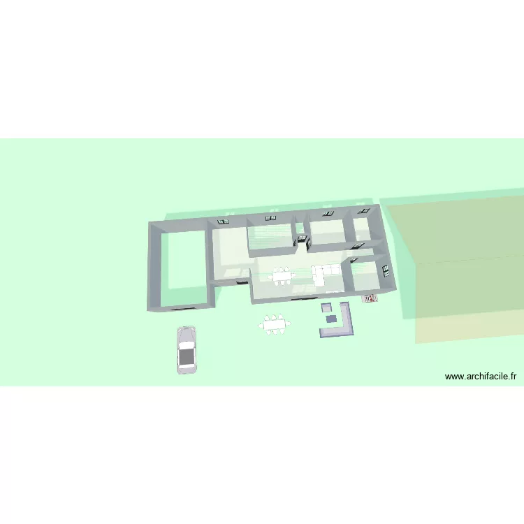 maison 3. Plan de 3 et 107 m² maison 3. Plan de 3 et 107 m²