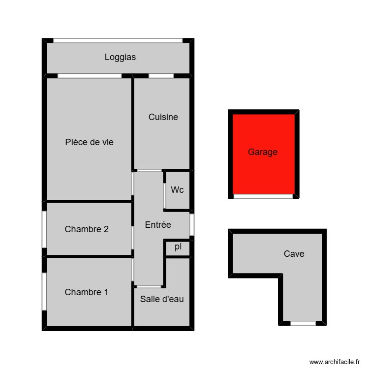 Poutreau saint jean amiante. Plan de 0 pièce et 0 m2