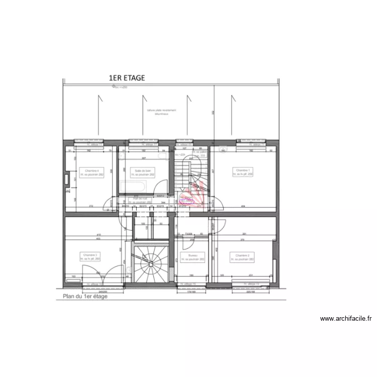 PLAN EGGERMONT INTRUSIONETAGE. Plan de 