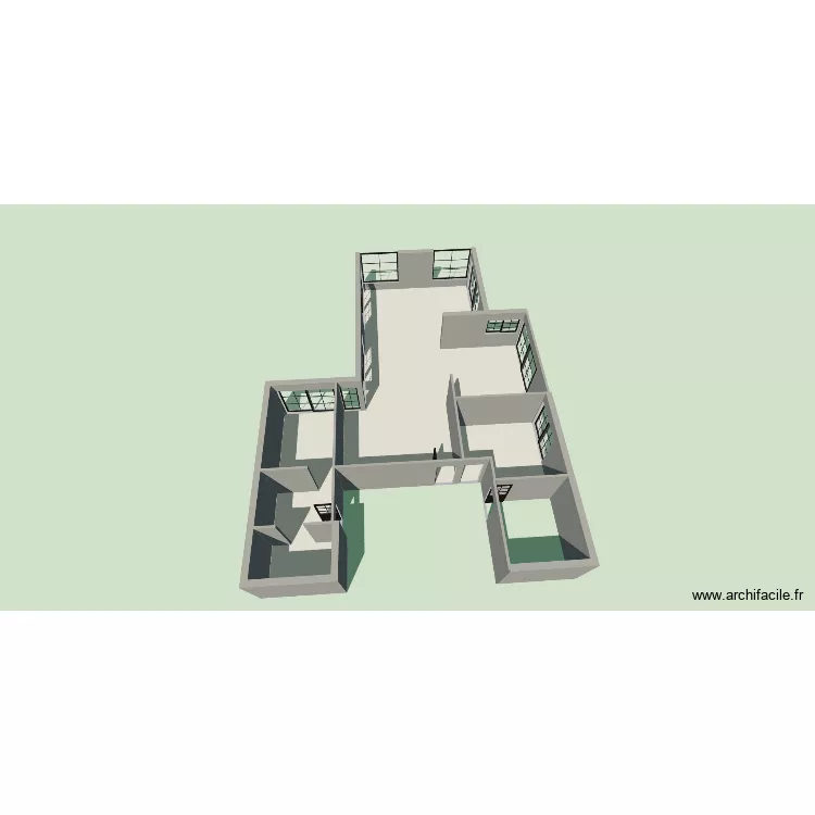 turkieh. Plan de 3 Pièces et 112 m² turkieh. Plan de 3 Pièces et 112 m²
