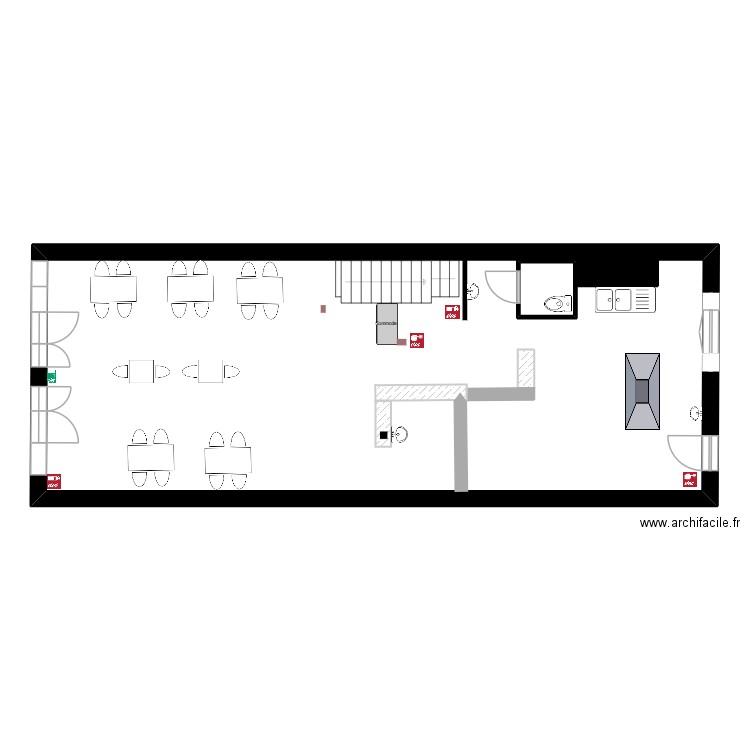 Test 2. Plan de 2 pièces et 104 m2