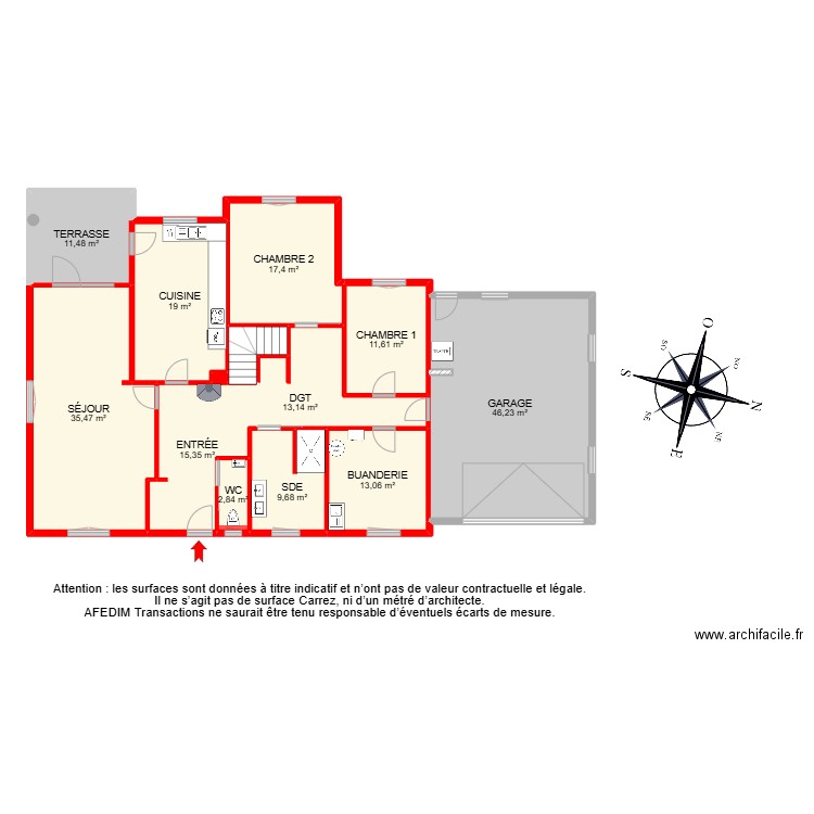 BI30031 -. Plan de 25 pièces et 518 m2