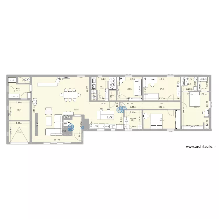PdB maison C&eacute;cile. Plan de 