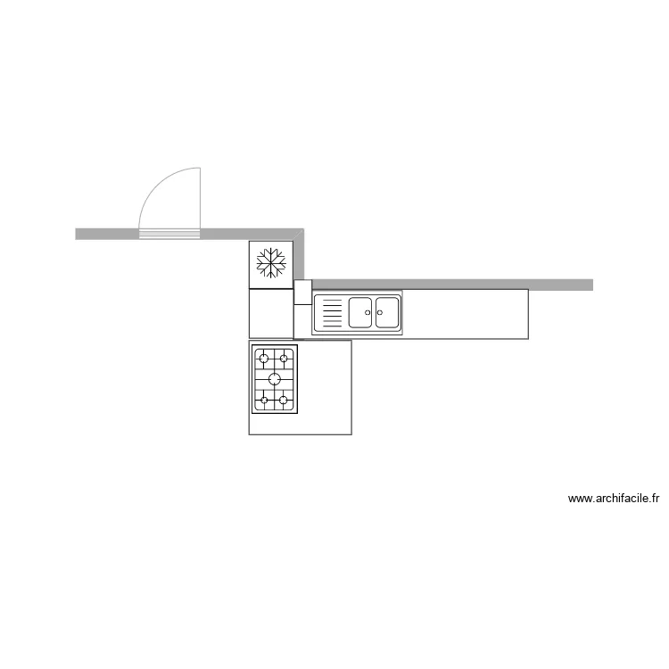 appartement 2130. Plan de 