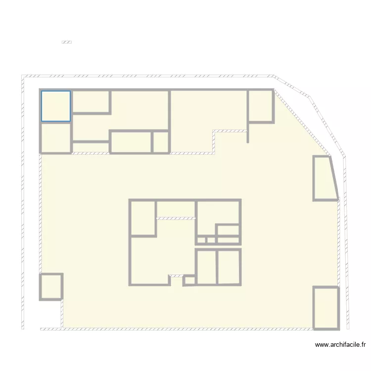 plan betouna 2. Plan de 23 Pièces et 133 m²