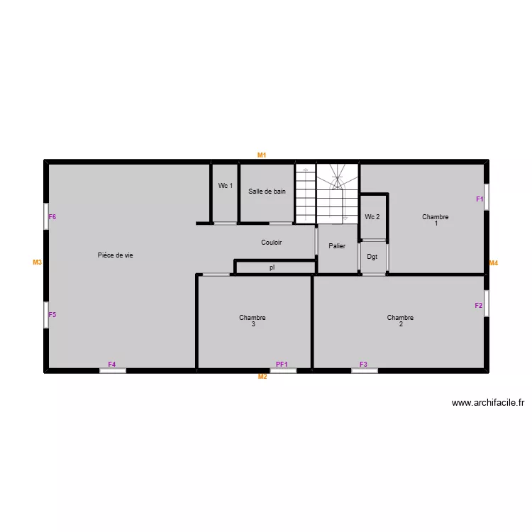 Bador ye appt dpe. Plan de 11 et 83 m² Bador ye appt dpe. Plan de 11 et 83 m²