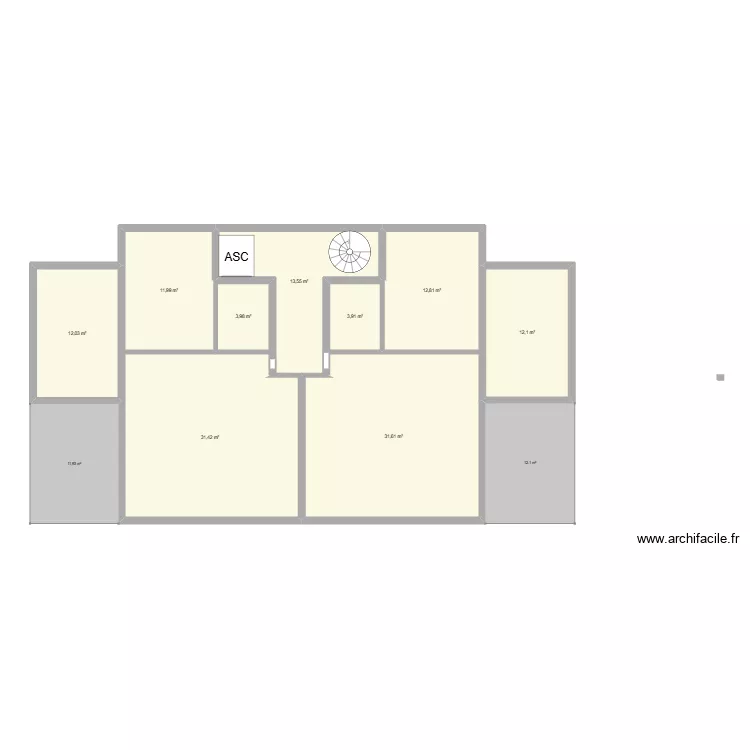 essai. Plan de 9 Pièces et 133 m² essai. Plan de 9 Pièces et 133 m²