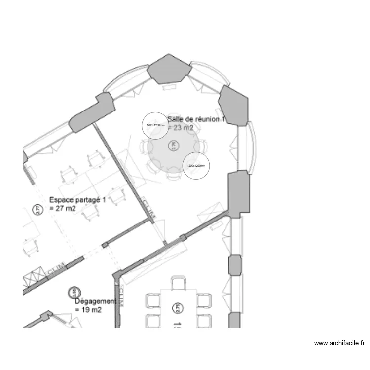 Deskeo Solina R+6. Plan de 