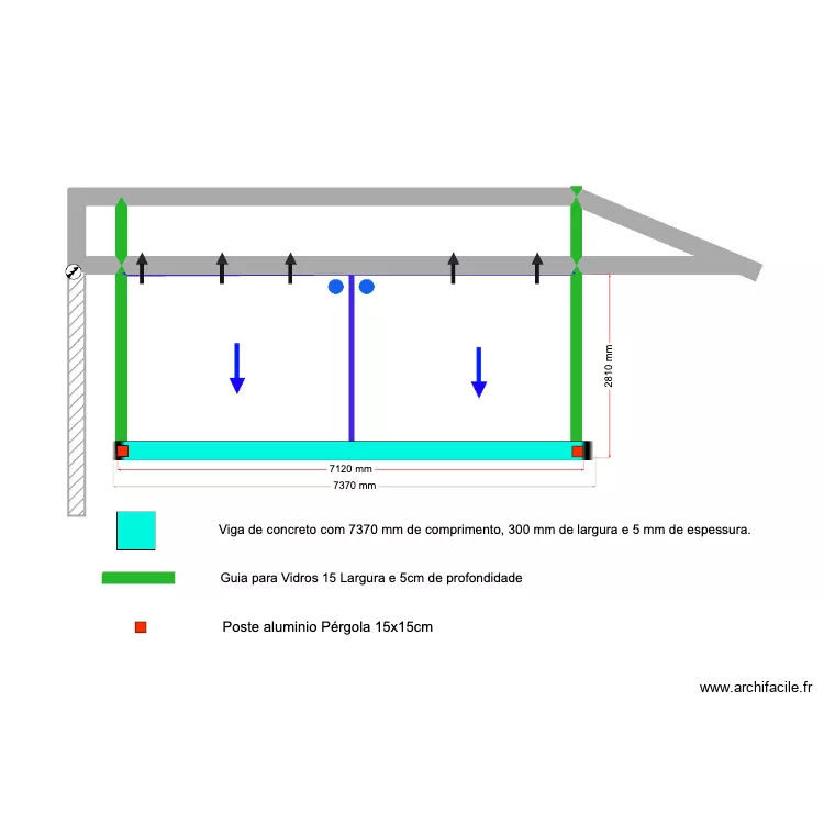 Jean Vacher Plot béton. Plan de Jean Vacher Plot béton. Plan de