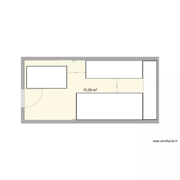 Grenier Train et Simu. Plan de 