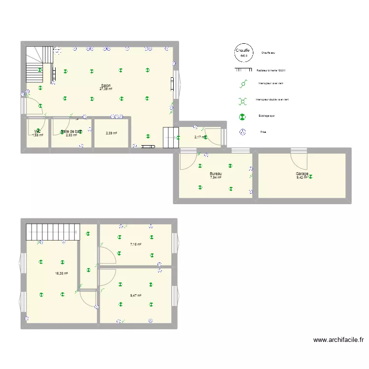 salses Bouy Darees. Plan de 