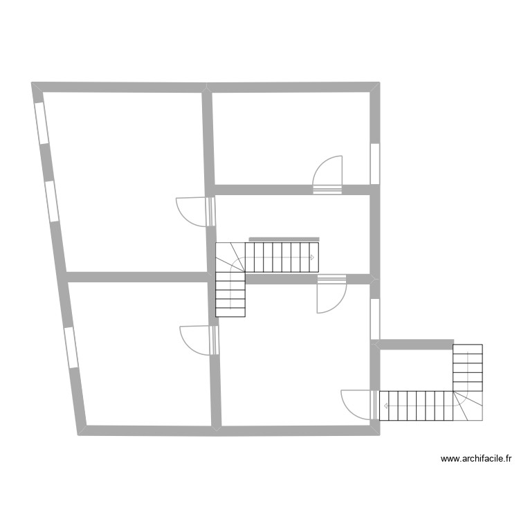 appart 1er. Plan de 0 pièce et 0 m2