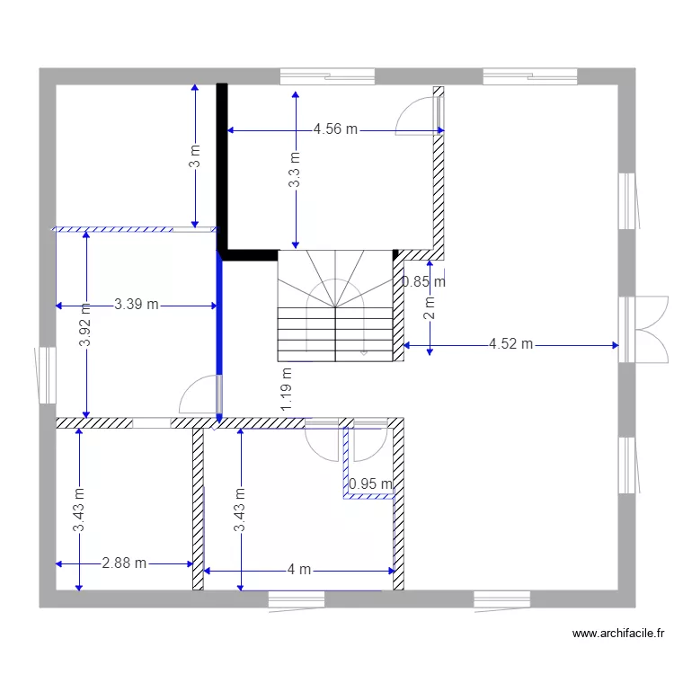 41 renov&eacute;. Plan de 