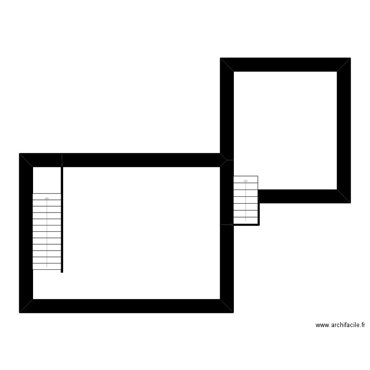 VOLTAIRE. Plan de 18 pièces et 207 m2