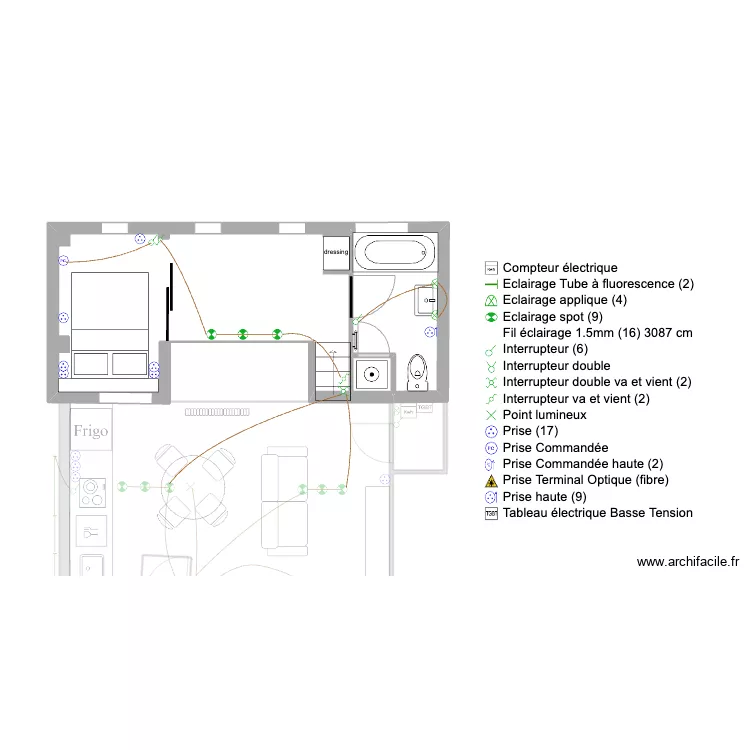 MONTREUIL ELEC. Plan de 