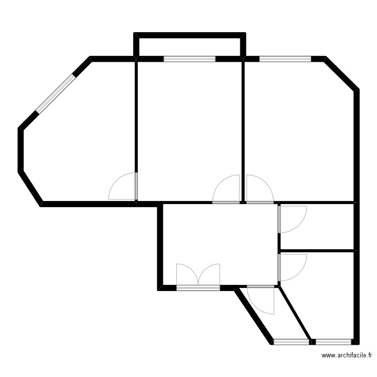 Ying. Plan de 6 pièces et 155 m2