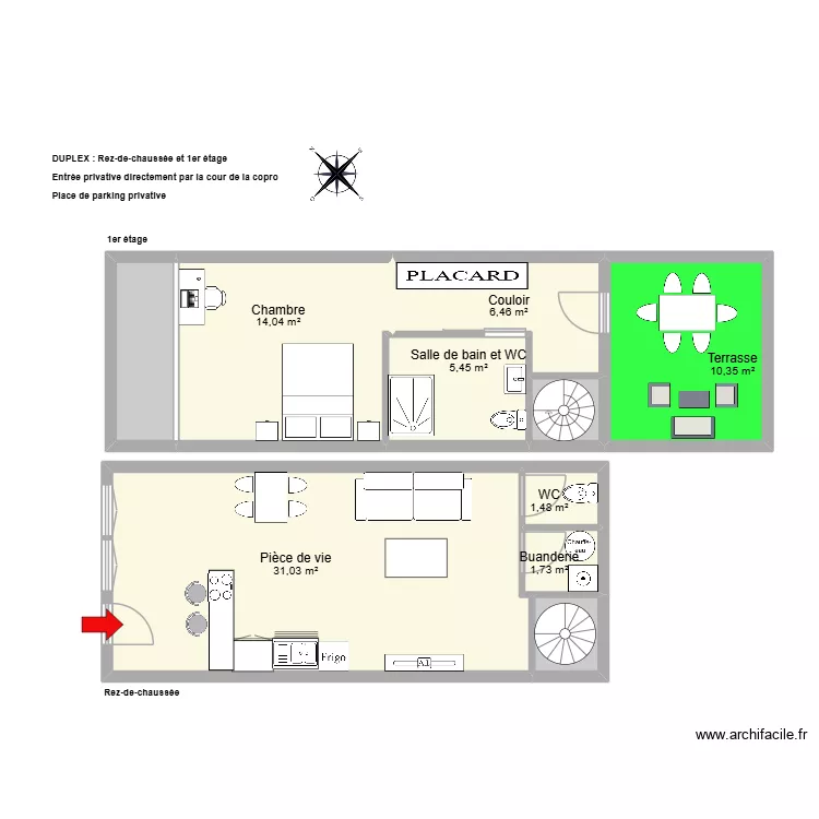 RENAUD nicolas. Plan de 