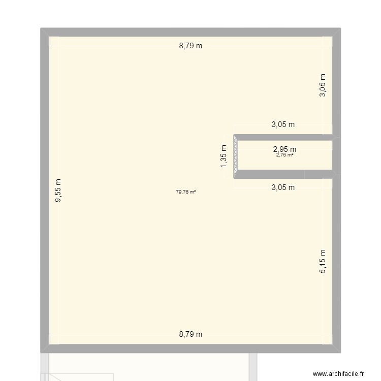 Barante complet. Plan de 14 pièces et 181 m2