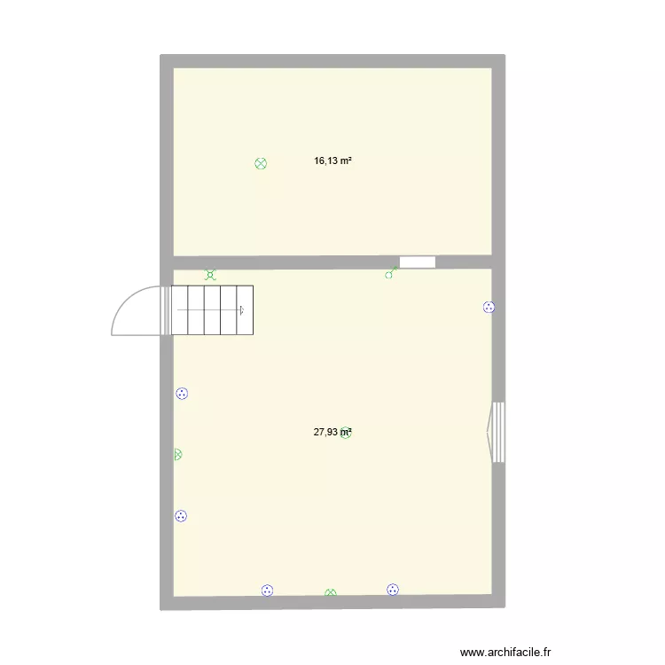 bera Italie 4 étagé grenier plus grand chambre. Plan de 2 et 44 m² bera Italie 4 étagé grenier plus grand chambre. Plan de 2 et 44 m²