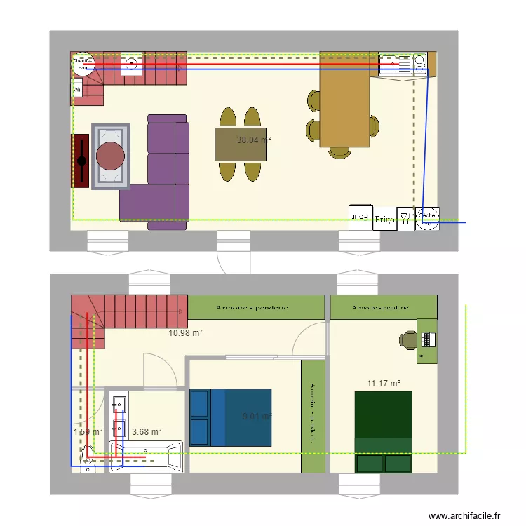 center of. Plan de 6 pièces et 74 m² center of. Plan de 6 pièces et 74 m²