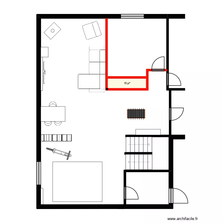 Maggie 4. Plan de 1 et 1 m² Maggie 4. Plan de 1 et 1 m²