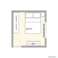 Ch dressing 35 cheval gris