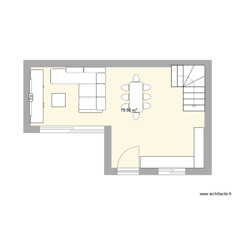 RAIE CHAUSSER. Plan de 0 pièce et 0 m2