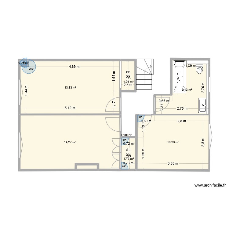 Etage Joseph Fauré. Plan de 0 pièce et 0 m2 Etage Joseph Fauré. Plan de 0 pièce et 0 m2