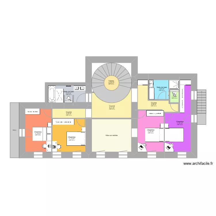 Saint-Martin-sur-La-Chambre - final. Plan de 