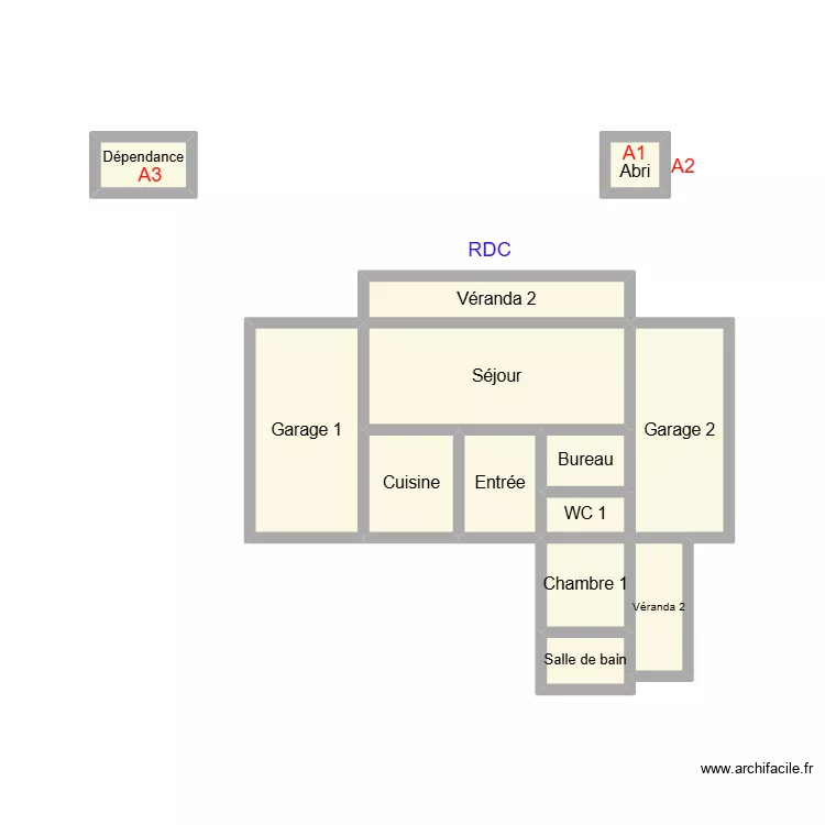 2502 CARAES. Plan de 