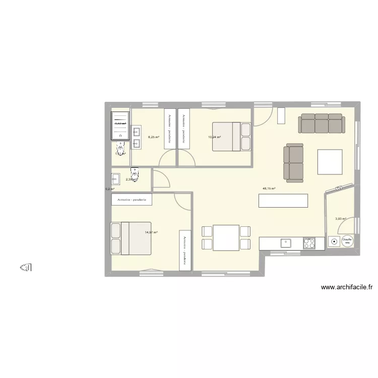 Plan02. Plan de 9 et 89 m² Plan02. Plan de 9 et 89 m²