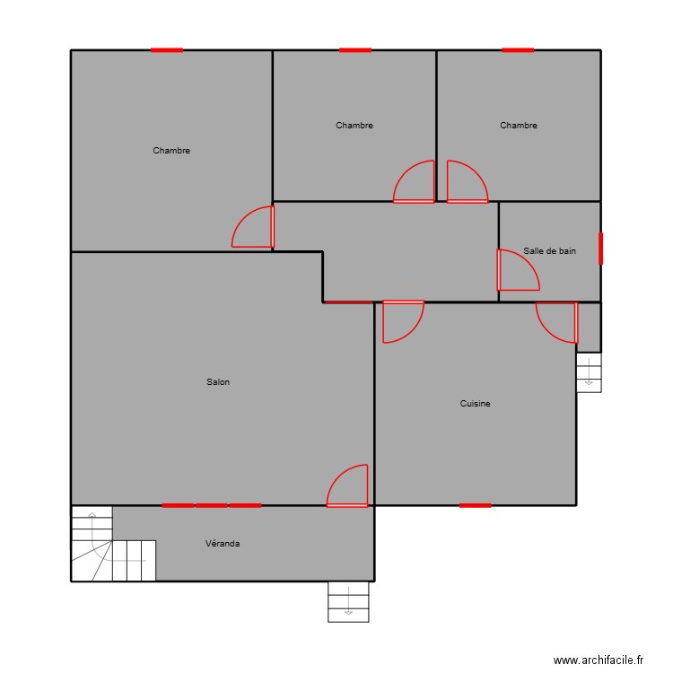 PlanFinale. Plan de 9 pièces et 101 m2