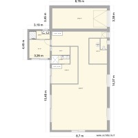 plan 3 chambre sur garage