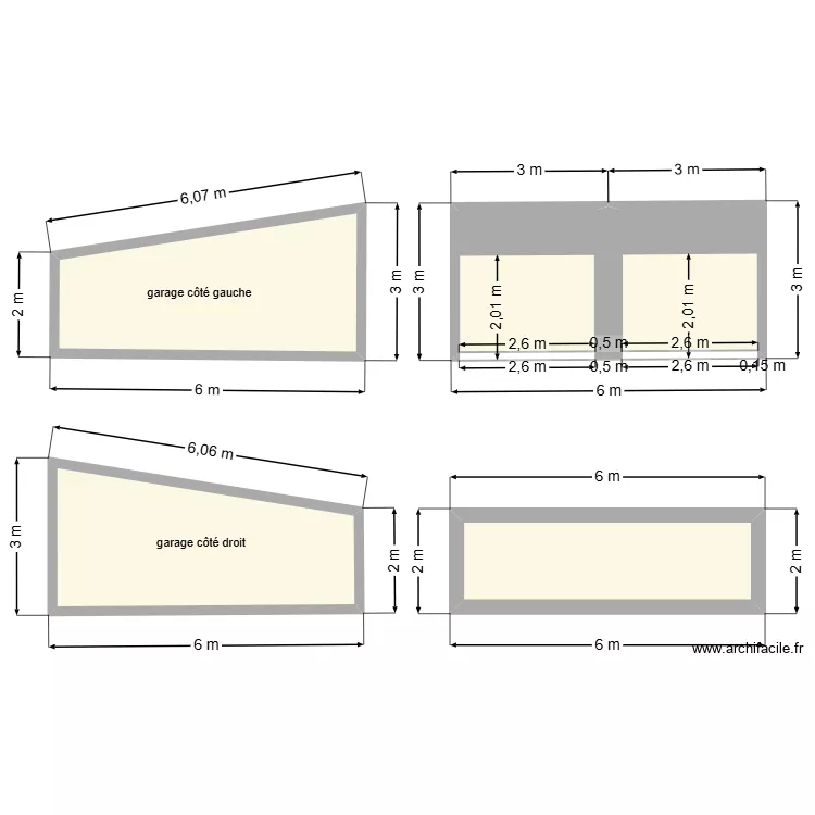 plan de coupe 0. Plan de 4 et 47 m² plan de coupe 0. Plan de 4 et 47 m²