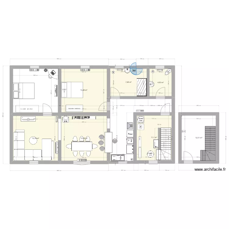 Plan logment. Plan de 